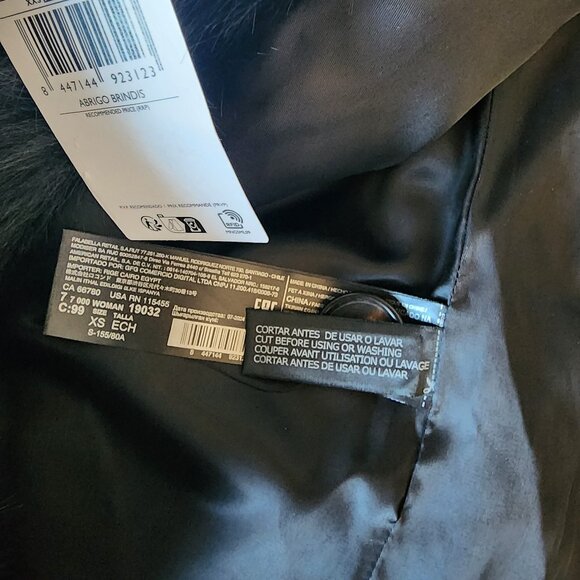 Mango Faux Fur Jacket "NEW" - Picture 13 of 16